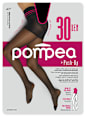 Чорапогащник Push-Up 30 DEN, Polvere Dorata, 4-L Pompea