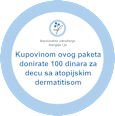Paket za ekcem i suvu kožu AZETA bio
