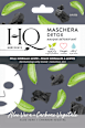 Maschera viso in tessuto detox con aloe vera e carbone vegetale HQ