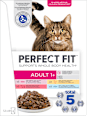 Nassfutter Katze mit Fisch, Huhn & Rind, Vitalität & Fitness, Multipack (12x85 g) PERFECT FIT