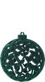 Ukras za božićnu jelku – Kuglica, zelena  ZOVAK