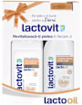 Set gel duș + lapte de corp  lactovit