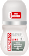 Deodorante roll on Invisible Talco Protettivo al profumo muschiato BOROTALCO