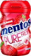 Kaugummi, Pure Fresh Erdbeer Geschmack, zuckerfrei (35 Stück) mentos