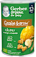 Grain & grow křupky s příchutí manga a banánu Gerber Organic