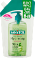 Dezinfekčné tekuté mydlo Aloe vera & zelený čaj – náhradná náplň SANYTOL