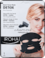Intenzivna maska Detox v črnem robčku IROHA nature