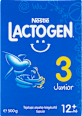 LACTOGEN 3 JUNIOR Tejalapú anyatej-kiegészítő tápszer 12.hó+  Nestlé