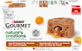 Nassfutter Katze nature's creations mit Saucenherz Purina Gourmet