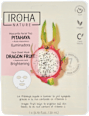 Rozjasňujúca textilná pleťová maska Dragon Fruit + Hyaluronic Acid IROHA nature