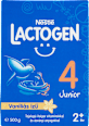LACTOGEN 4 JUNIOR Vaníliás ízű Tejalapú italpor vitaminokkal és ásványi anyagokkal 2év+ Nestlé