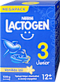 LACTOGEN 3 JUNIOR Vaníliás ízű Tejalapú italpor vitaminokkal és ásványi anyagokkal 12 hó+  Nestlé
