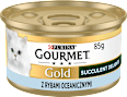 Karma dla kotów dorosłych z rybami oceanicznymi Gourmet GOLD Succulent Delights  Purina Gourmet