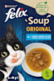 Soup Original pro kočky s treskou, platýsem, tuňákem 6x48 g Felix