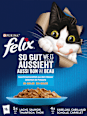 Nassfutter Katze Geschmacksvielfalt aus dem Wasser in Gelee Multipack (18x85 g) Felix