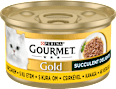 Karma dla kotów dorosłych z kurczakiem Gourmet GOLD Succulent Delights  Purina Gourmet