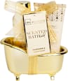Set cadou SCENTED BATH GOLD  IDC INSTITUTE