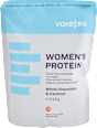 Proteínový prášok pre ženy Women´s Protein biela čokoláda a karamel VOXBERG