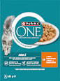 Nassfutter Katze Huhn mit grünen Bohnen, Multipack (8x85 g) PURINA ONE