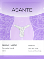 Textilná intímna telová maska Bikini ASANTE