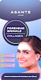 Protivrásková textilná maska na čelo Forehead Wrinkle Collagen ASANTE
