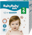 Plienkové nohavičky Pants - veľ. 6 XL (16+ kg) BabyBaby Soft