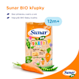 BIO křupky Party mix mrkvové a hráškové křupky Sunar