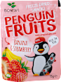 BIO zmes sušených banánov a jahôd Penguin Fruits BONITAS ORGANIC