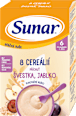 Mliečna kaša s 8 cereáliami slivka, jablko Sunar