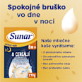 Mliečna kaša s 8 cereáliami na dobrú noc piškótová Sunar