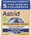 Hyaluronic Gold denní pleťový krém SPF10  Astrid