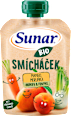 BIO ovocná kapsička Smícháček mango, mrkva, marhuľa a fenikel Sunar