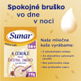 Mliečna kaša s 8 cereáliami slivka, jablko Sunar