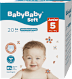 Plienkové nohavičky Pants - veľ. 5 Junior (12-18 kg) BabyBaby Soft