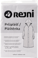 Priehľadný pršiplášť pre dospelých - veľ. S-M, biela REJNI