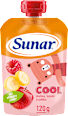 Cool ovocný příkrm v sáčku malina, banán, jablko Sunar