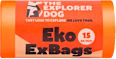 Vrecká na exkrementy pre psy Eko ExBags  THE EXPLORER DOG