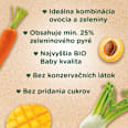BIO ovocná kapsička Smícháček mango, mrkva, marhuľa a fenikel Sunar