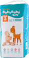 Plienky Ultra Dry - veľ. 3 Midi (4 - 9 kg) BabyBaby Soft
