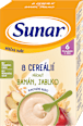 Mliečna kaša s 8 cereáliami banán, jablko Sunar