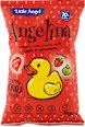Angelina BIO kukuričné chrumky s jablkom a jahodou Little Angel