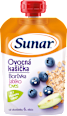 Ovocná kašička Borůvka, jablko a oves Sunar