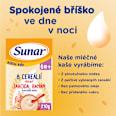 mléčná kaše 8 cereálií Jahoda a Banán Sunar