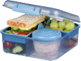 Potravinový box, objem 1,25 l, modrá sistema