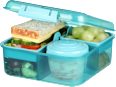 Potravinový box, objem 1,25 l, zelená sistema