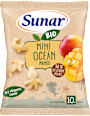BIO dětské křupky mini oceán s příchutí mango Sunar