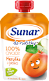 příkrm v sáčku Meruňka & jablko Sunar
