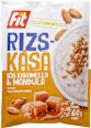 Gluténmentes rizskása, sós karamell-mandula fit
