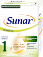 počáteční mléčná kojenecká výživa 1 Sensitive 0m Sunar