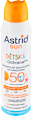 sun neviditelný suchý sprej na opalování dětská ochrana plus SPF50  Astrid